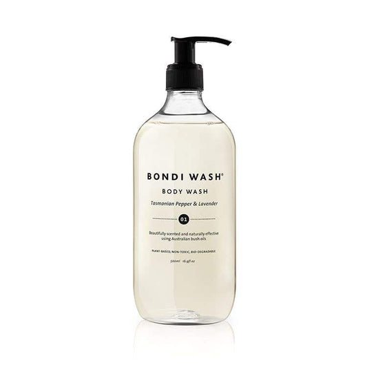 BONDI WASH 塔斯曼尼亞胡椒及薰衣草沐浴乳 500ml 正面商品主圖