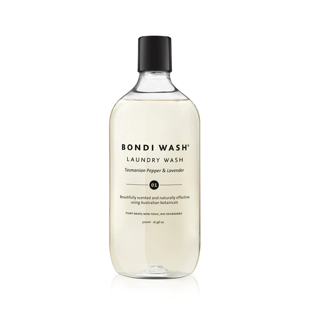 Bondi Wash 塔斯曼尼亞胡椒＆薰衣草洗衣精 1L 澳洲天然溫和抗敏洗衣液