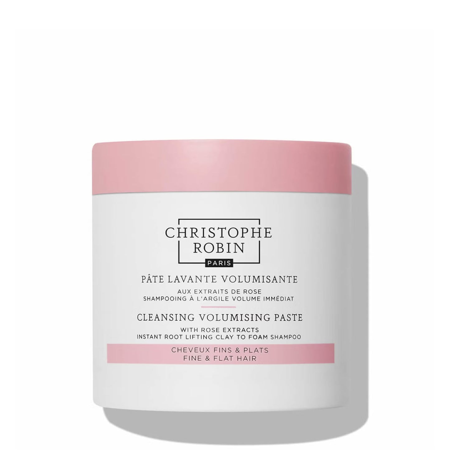 Christophe Robin 玫瑰豐盈淨化髮泥 250ml 正面商品主圖