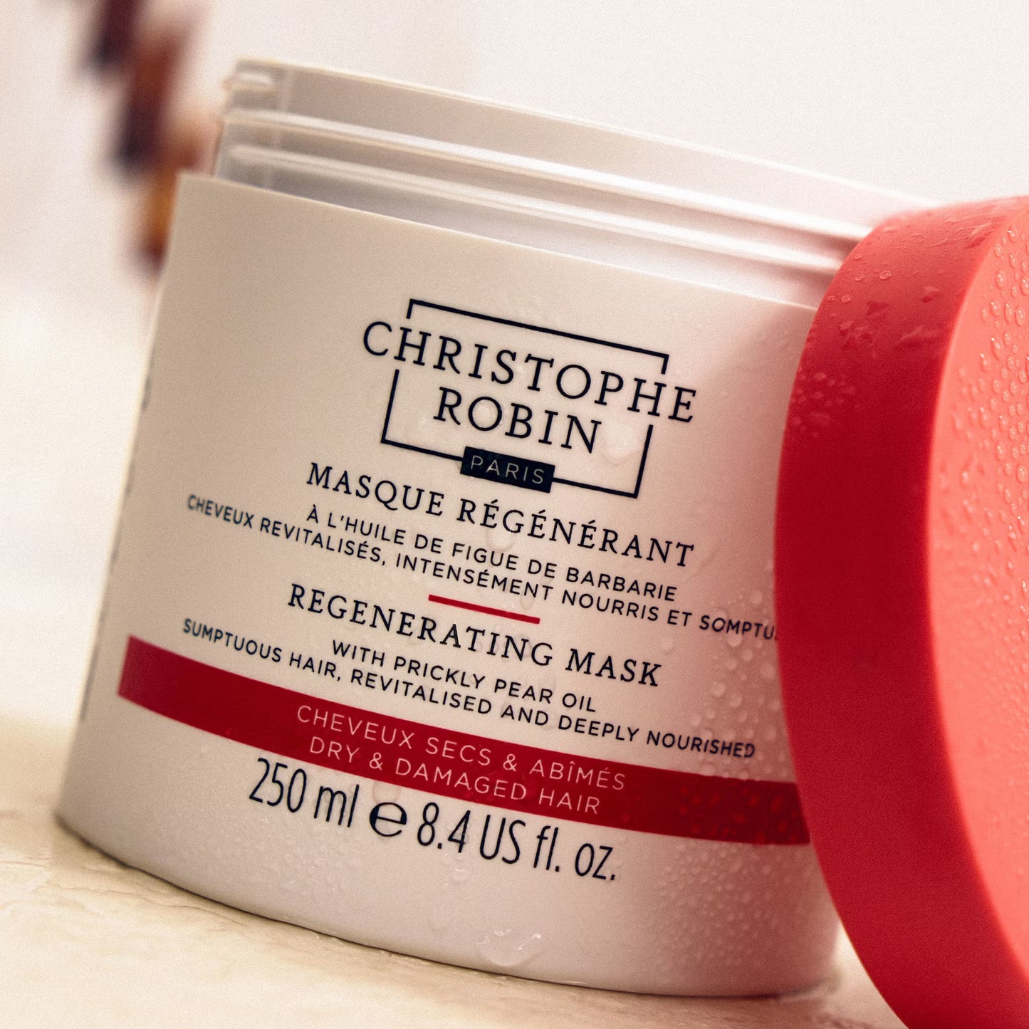Christophe Robin 刺梨籽油柔亮修護髮膜 250ml 正面商品圖