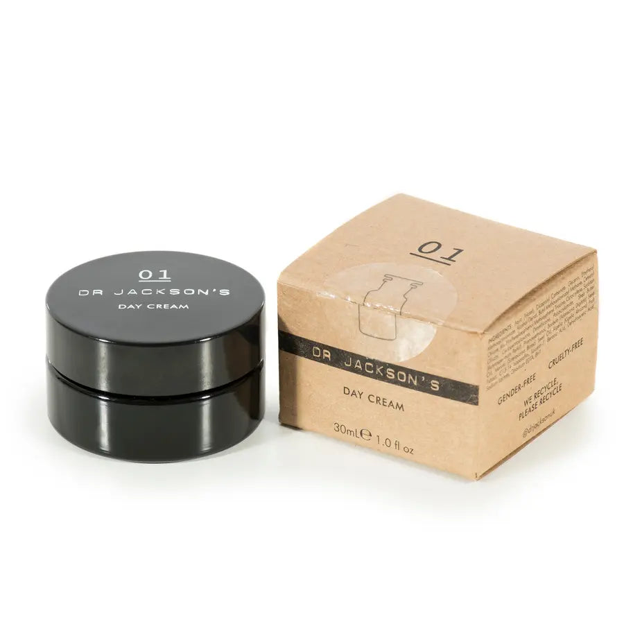 DR JACKSON’S 01 日霜 30ml 產品及外盒包裝