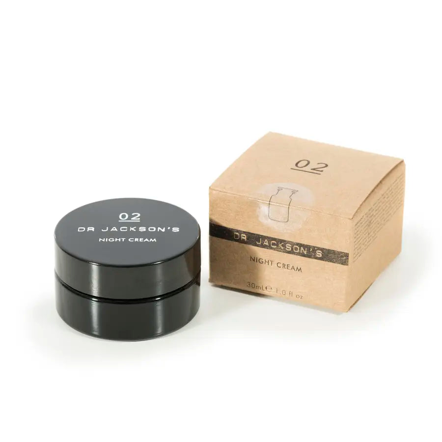 DR JACKSON’S 02 晚霜 30ml 永續環保外盒包裝