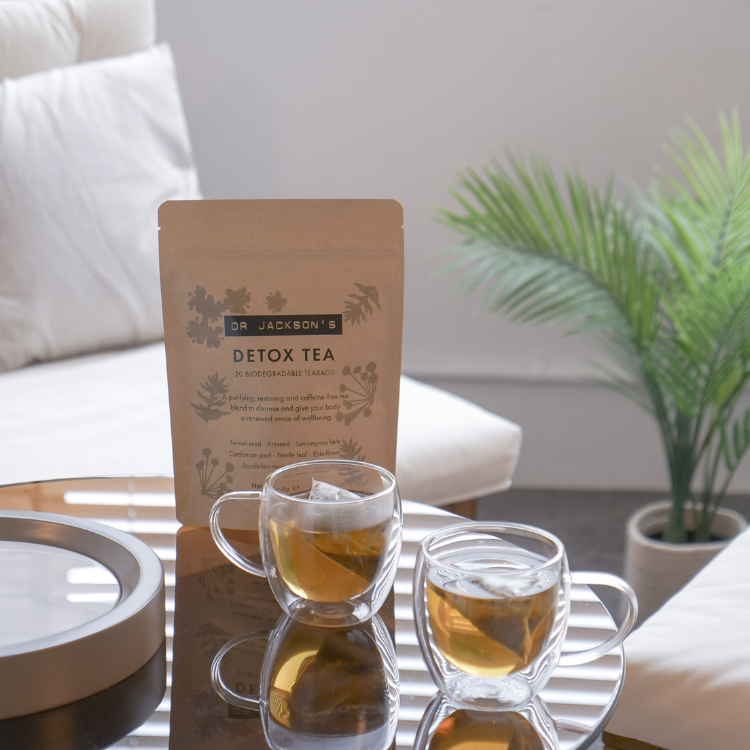 DR. JACKSON'S 清淨草本茶 40g 居家美顏養生茶飲沖泡情境照 2