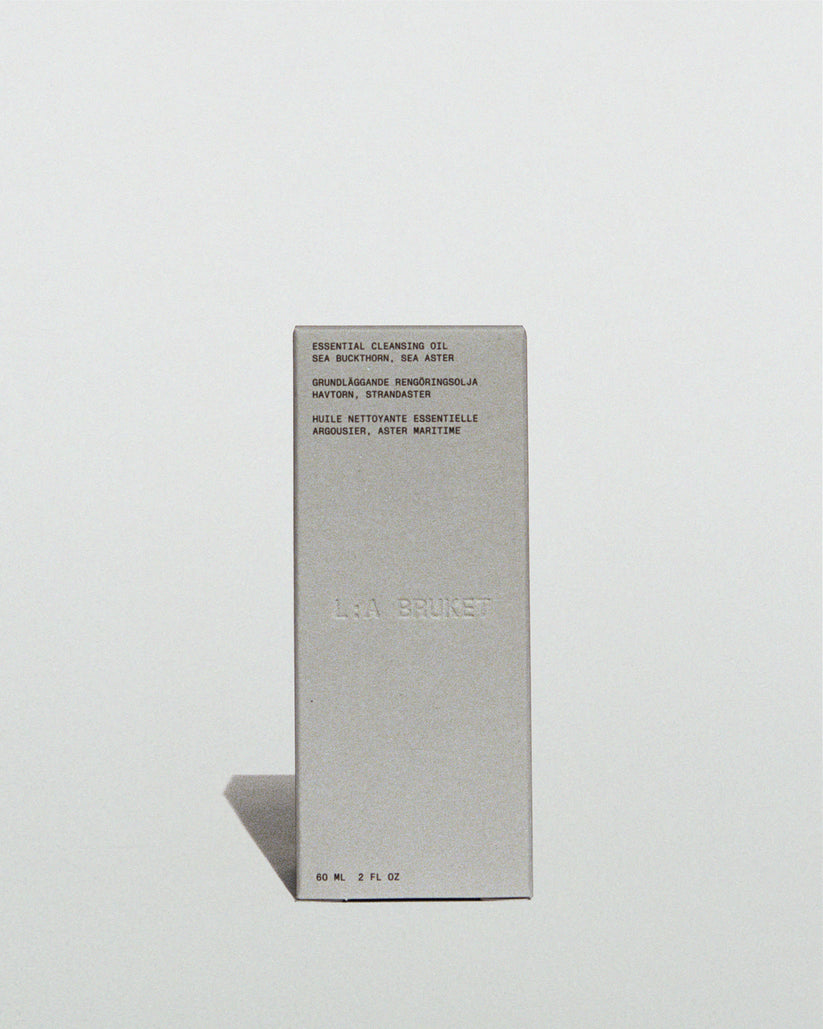 L:A BRUKET 276 深層淨化卸妝油 60ml 瓶身與外盒包裝