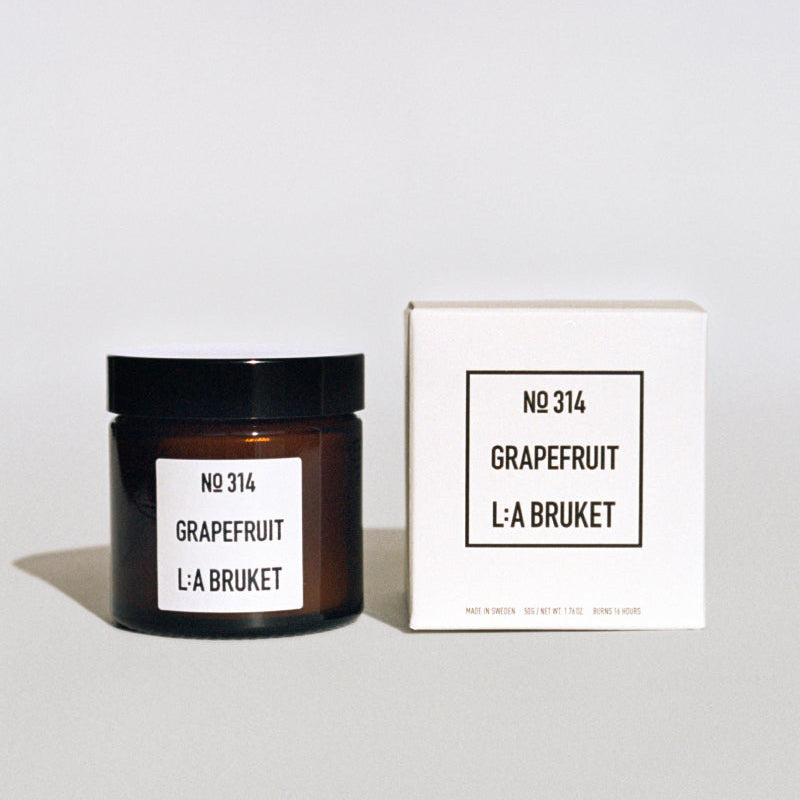 L:A BRUKET 314 西柚清新香氛蠟燭 50g