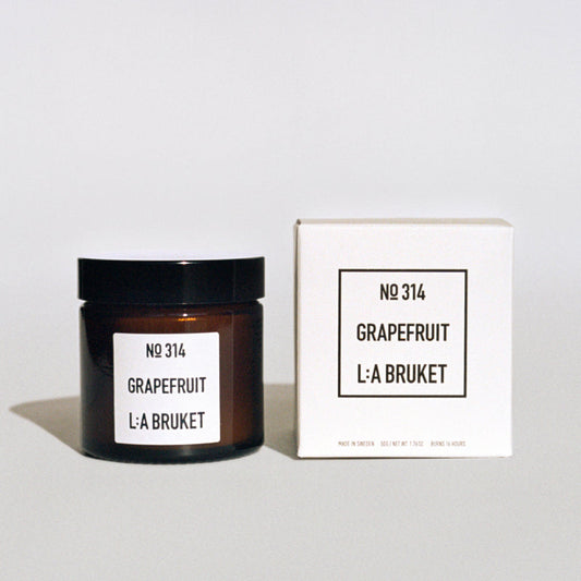 L:A BRUKET 314 西柚清新香氛蠟燭 50g