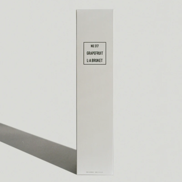 L:A BRUKET 317 室內擴香 - 西柚 琥珀色玻璃瓶與盒裝