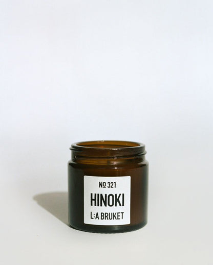 L:A BRUKET 321 香氛蠟燭 - 檜木 50g 