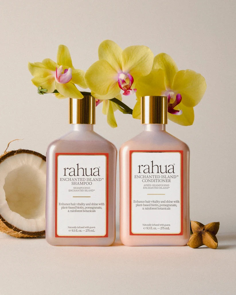 Rahua 島嶼花園煥活潤髮乳 熱帶番石榴與百香果植萃意境圖